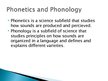 Prezentációk 'Phonetics and Phonology', 1.                