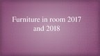 Prezentációk 'Furniture Trend 2018', 1.                