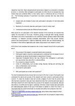 Kutatási anyagok 'Research Ethics', 5.                