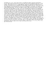 Esszék 'Carthage War', 1.                