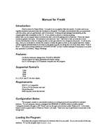 Összefoglalók, jegyzetek 'Fredit', 1.                