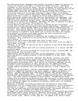 Esszék 'Strategic Management', 1.                