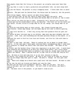 Esszék 'Living in the past present and future', 1.                