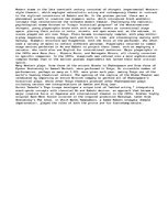 Esszék 'Modern Theater', 1.                