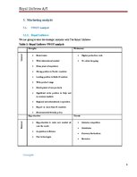 Üzleti tervek 'Company "Royal Unibrew" - Expanding Business in Baltic Region', 9.                