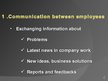 Prezentációk 'Effective Communication in Company', 4.                
