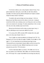 Kutatási anyagok 'United States Currency - Dollar', 4.                