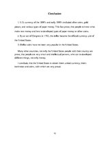 Kutatási anyagok 'United States Currency - Dollar', 10.                