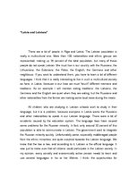 Esszék 'Latvians in a Multicultural Society', 2.                