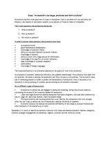 Összefoglalók, jegyzetek 'Economist’s Challenges, Problems and Their Solutions', 1.                