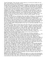 Esszék 'Social Psychology', 1.                