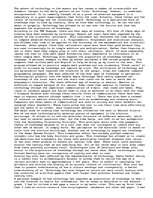 Esszék 'An Inquiry into the Question of how Technology Has Expanded', 1.