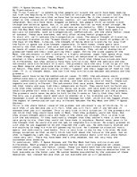 Esszék '"A Space Odyssey" and a Western "The Way West"', 1.                