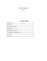 Összefoglalók, jegyzetek 'Translation of Grammar - Verb Tenses and Constructions', 2.                