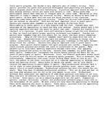 Esszék 'Youth Sports', 1.                