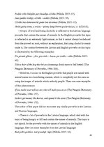 Záródolgozatok 'English-Latvian-Russian Equivalence of Proverbs that Contain the Names of Animal', 78.                