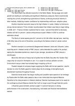 Összefoglalók, jegyzetek 'The Most Important Economic Issues Covered by the Baltic Times', 2.                