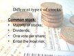 Prezentációk 'Stocks and Shares', 5.                