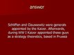 Kutatási anyagok 'Implementation of Strategical Management. Thinking During World War One in Europ', 3.                