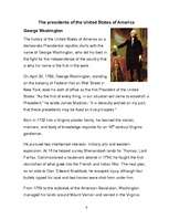 Kutatási anyagok 'Presidents of the United States of America', 6.                