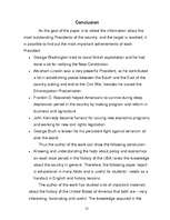 Kutatási anyagok 'Presidents of the United States of America', 21.                