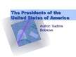 Kutatási anyagok 'Presidents of the United States of America', 28.                