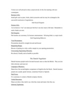 Összefoglalók, jegyzetek 'Negotiating Styles in Europe', 4.                