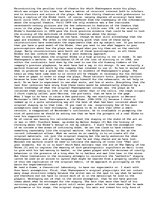 Esszék 'Experimenting with the Globe', 1.                