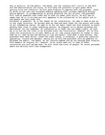 Esszék 'President of United State is Powerful and Weak Paradoxically', 2.                