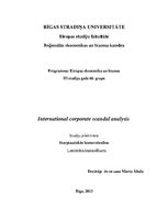Esszék 'International Corporate Scandal Analysis', 1.                