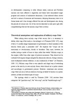 Kutatási anyagok 'Military Nature and Its Implication on the Development of the State. Case of Nig', 4.                