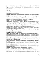 Összefoglalók, jegyzetek 'Winter Sports Terminology', 6.                