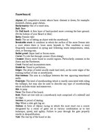 Összefoglalók, jegyzetek 'Winter Sports Terminology', 16.                