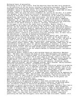 Esszék 'A Concise Review of the Biological and Genetic Basis of Personality', 1.