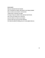 Kutatási anyagok 'Public Speaking', 14.                