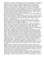 Esszék 'Greek Mythology and Religion', 1.                