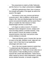 Prezentációk 'Routers, "How to Make Internet Signal More Stable?"', 21.                