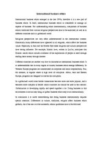 Esszék 'International Business Ethics', 1.                