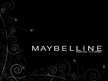 Prezentációk 'Maybelline New York', 1.                