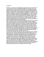 Esszék 'I'm Proud of', 1.                