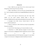 Kutatási anyagok 'Dictionaries and the Modern Time', 20.                