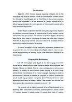 Kutatási anyagok 'Why English is an International Language', 2.                