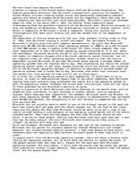 Esszék 'The Anti-Trust Case Against Microsoft', 1.                