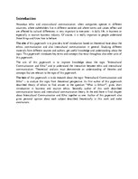 Kutatási anyagok 'Intercultural Communication and Ethic', 3.                