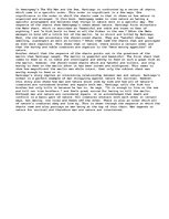 Esszék 'Hort book report on Old Man and the Sea, highlighting the relationship between m', 1.                