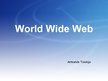 Prezentációk 'World Wide Web', 1.                