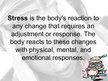Prezentációk 'Stress', 2.                