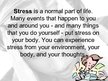 Prezentációk 'Stress', 3.                