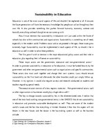 Kutatási anyagok 'Sustainability in Education', 1.                