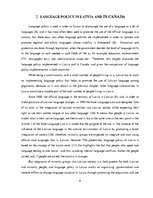 Kutatási anyagok 'Language Situation and Language Policy in Latvia and Canada', 8.                